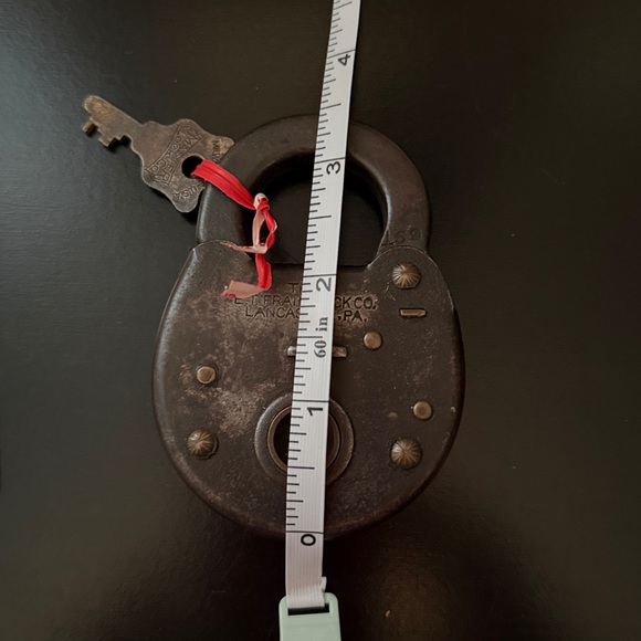 Antique Lock & Key - Picture 3 of 4